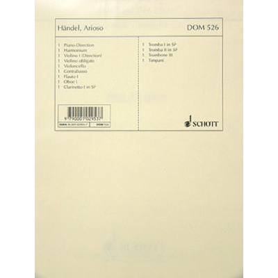 9790001029537 - Arioso (Dank sei dir Herr)