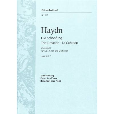 9790004160084 - Die Schöpfung HobXXI2 Klavierauszug - Joseph Haydn Kartoniert (TB)