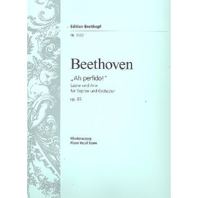 9790004160442 - Ah perfido - Szene + Arie op 65 9790004160442 - Ah perfido - Szene + Arie op 65