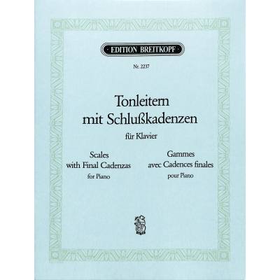 9790004160879 - Tonleitern mit Schlusskadenzen