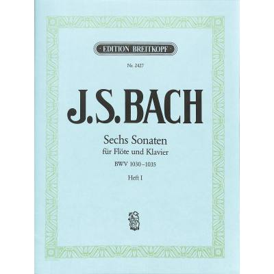 9790004161029 - 6 Sonaten 1 BWV 1030-1032 9790004161029 - 6 Sonaten 1 BWV 1030-1032