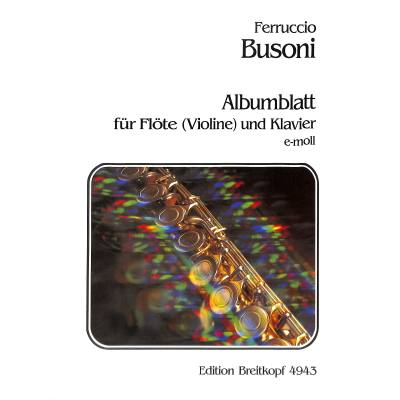 9790004163283 - Albumblatt e-moll 9790004163283 - Albumblatt e-moll