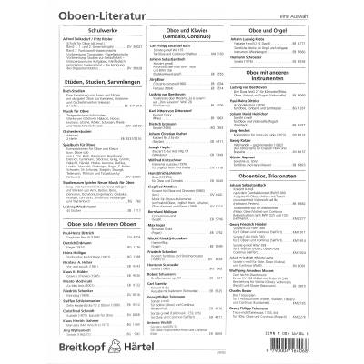 Bach Studies for Oboe - Volume 2 – Breitkopf US