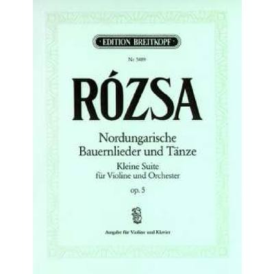 9790004164259 - Nordungarische Bauernlieder und