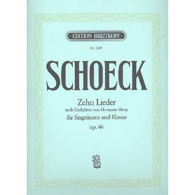 9790004164280 - 10 Lieder op 44