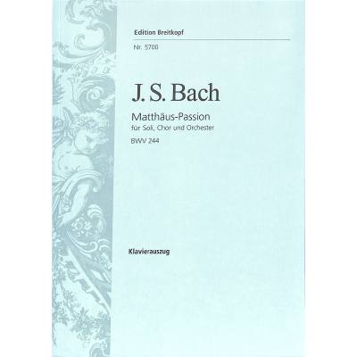 9790004164839 - Matthäus Passion BWV 244 9790004164839 - Matthäus Passion BWV 244