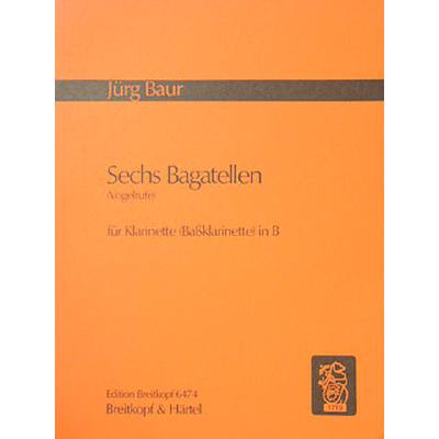 9790004167342 - 6 Bagatellen (Vogelrufe) 9790004167342 - 6 Bagatellen (Vogelrufe)