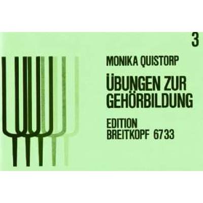 9790004169353 - Übungen zur Gehörbildung 3