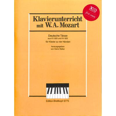 9790004169742 - Deutsche Tänze aus KV 600 + 605