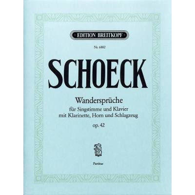 9790004170656 - Wandersprüche Liederfolge op