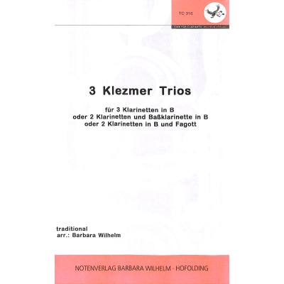 9790501160150 - 3 Klezmer Trios 9790501160150 - 3 Klezmer Trios