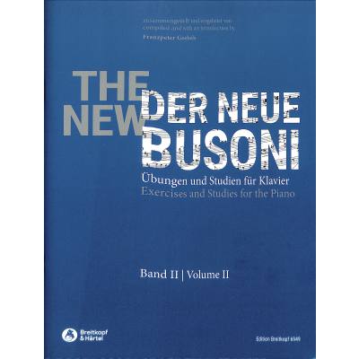 9790004171189 - Übungen und Studien 2 - der neue Busoni 9790004171189 - Übungen und Studien 2 - der neue Busoni