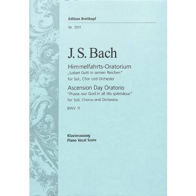 9790004171653 - Kantate 11 lobet Gott in seinem Reichen BWV 11 9790004171653 - Kantate 11 lobet Gott in seinem Reichen BWV 11