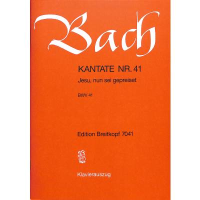 9790004171950 - Kantate 41 Jesu nun sei gepreiset BWV 41
