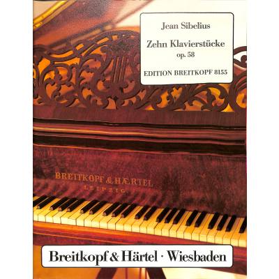 9790004175361 - 10 Klavierstücke op 58 9790004175361 - 10 Klavierstücke op 58