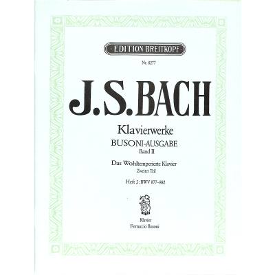 9790004175934 - Das wohltemperierte Klavier 2 2 BWV 877-882