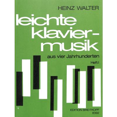 9790004176986 - Leichte Klaviermusik 1