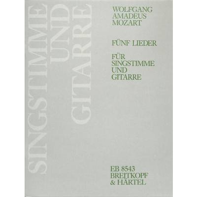 9790004178355 - 5 Lieder