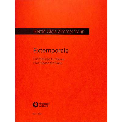 9790004140260 - Extemporale - 5 Stücke