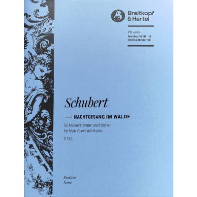 9790004207130 - Nachtgesang im Walde op post 139 D 913 9790004207130 - Nachtgesang im Walde op post 139 D 913