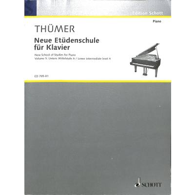 9790001031844 - Neue Etüdenschule 5 a - untere Mittelstufe