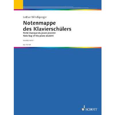 9790001031851 - Notenmappe des Klavierschülers - Vorstufe