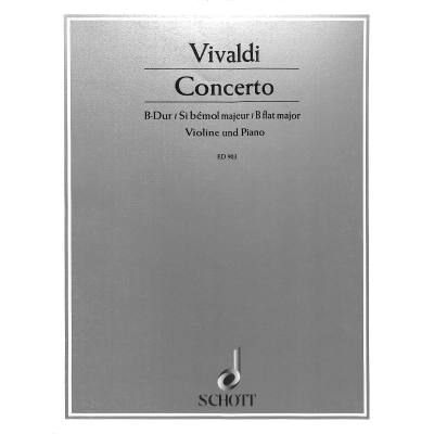 9790001032261 - Concerto B-Dur