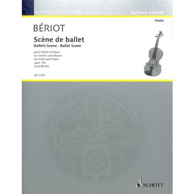 9790001032773 - Ballettszene op 100