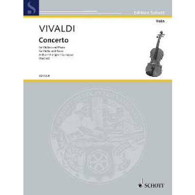 9790001032780 - Concerto A-Dur op 4 5 RV 347 T 422