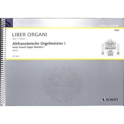 9790001032988 - Liber organi 1 - altfranzösische Orgelmeister 1