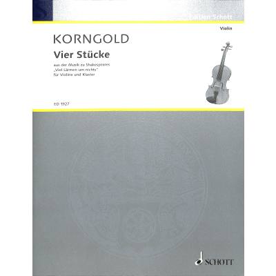 9790001035125 - 4 Stücke aus op 11 (viel lärmen um nichts) 9790001035125 - 4 Stücke aus op 11 (viel lärmen um nichts)