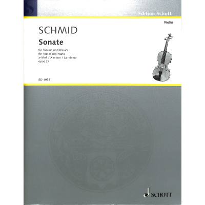 9790001140263 - Sonate a-moll op 27