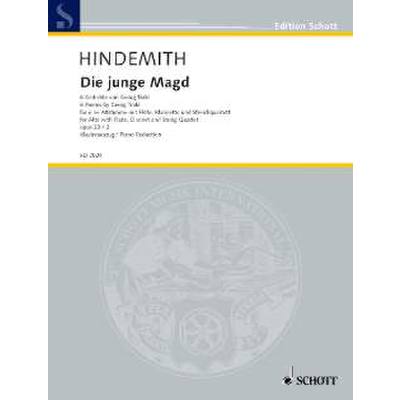 9790001035316 - Junge Magd op 23 2 (Trakl)