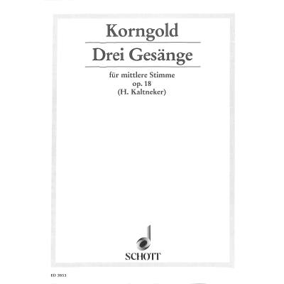 9790001035361 - 3 Gesänge op 18 9790001035361 - 3 Gesänge op 18