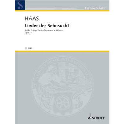 9790001035507 - Lieder der Sehnsucht op 77 9790001035507 - Lieder der Sehnsucht op 77