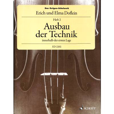 Das Geigenschulwerk 2 | Ausbau der Technik innerhalb der ersten Lage