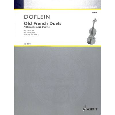 9790001036467 - Altfranzösische Duette 2