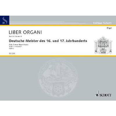 9790001036740 - Liber organi 6 - deutsche Orgelmeister 1