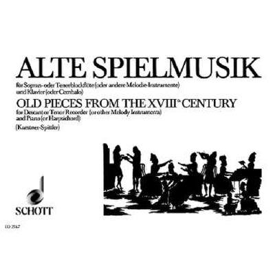 9790001038348 - Alte Spielmusik