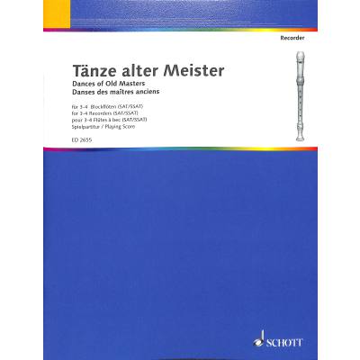 Taenze + Stücke alter Meister