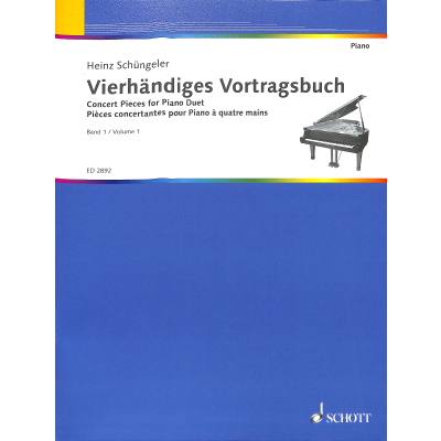 9790001040204 - Vierhändiges Vortragsbuch 1