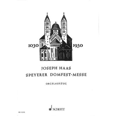 9790001041300 - Speyerer Domfest Messe op 80