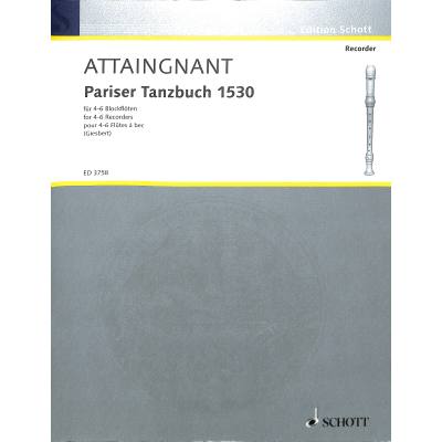 9790001044738 - Pariser Tanzbuch (1530) 1