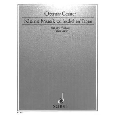 9790001048675 - Kleine Musik zu festlichen Tag