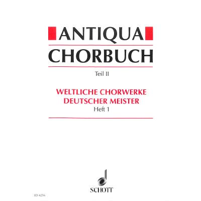 9790001050180 - Antiqua Chorbuch 2 1