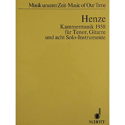 9790001053839 - Kammermusik 1958 in lieblicher Bläue 9790001053839 - Kammermusik 1958 in lieblicher Bläue