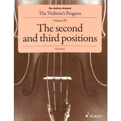 9790001054874 - The violinists progress 3 the second + third position