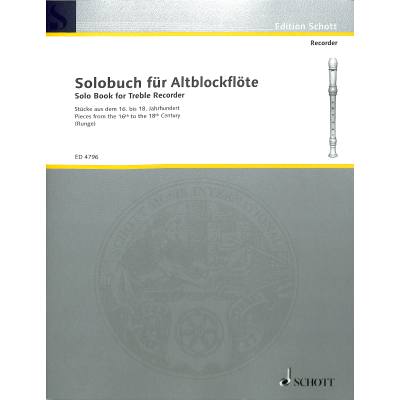 Solobuch für Altblockflöte 1