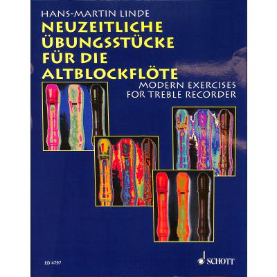 9783795796853 - Neuzeitliche Übungsstücke für die Altblockflöte - Hans-Martin Linde Geheftet