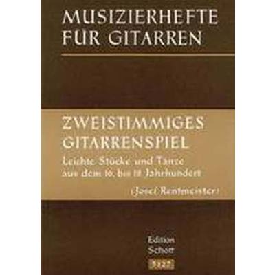 9790001058452 - Zweistimmiges Gitarrenspiel